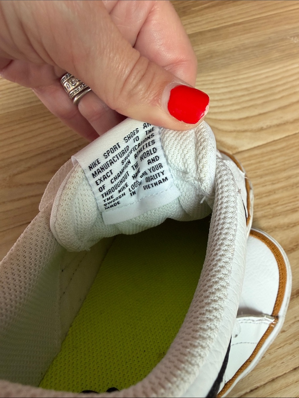 Nike Court Legacy Next Nature Sneakers Womens Size 8 - Picture 7 of 9